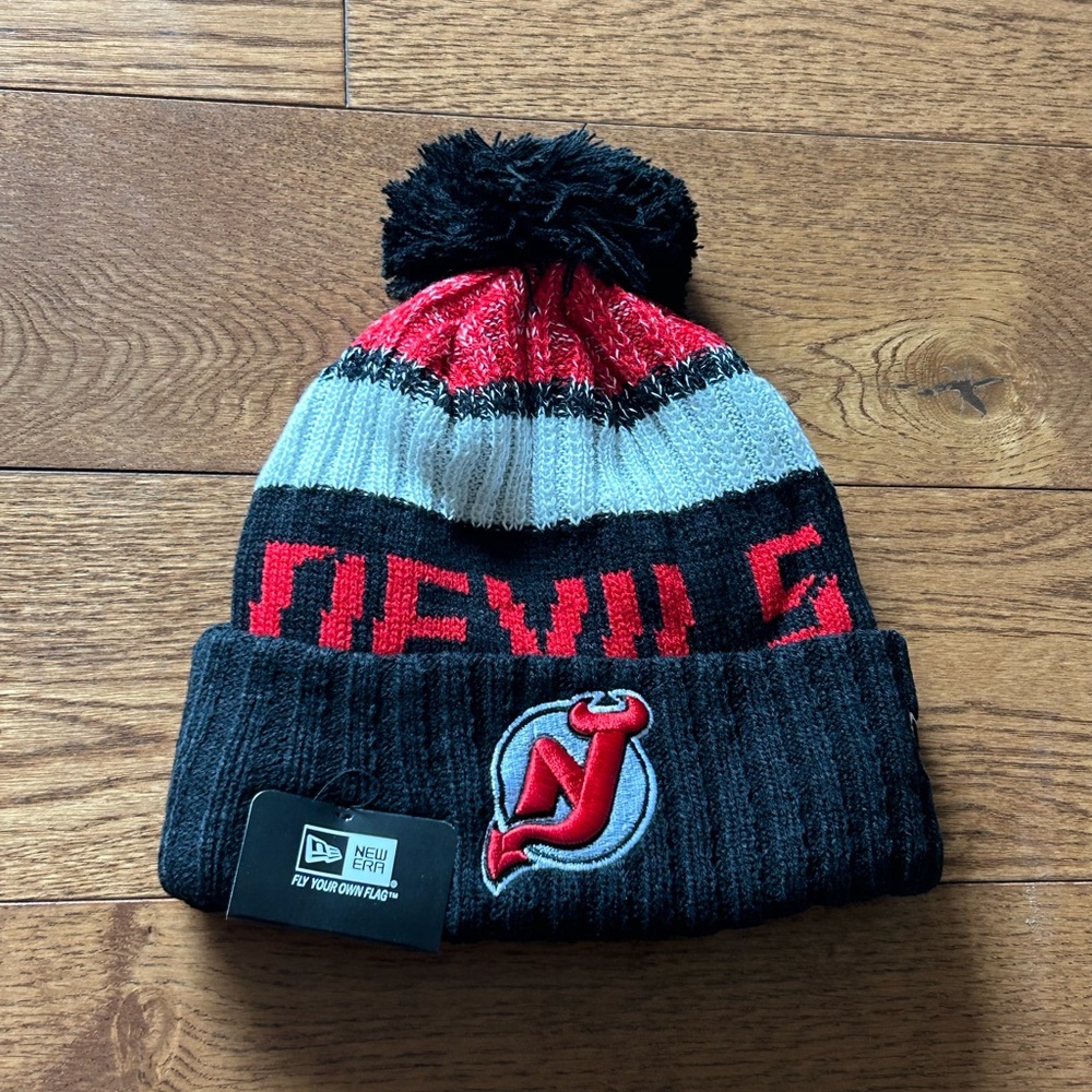 PRICE IS FIRM Brand new New Jersey Devils beanie